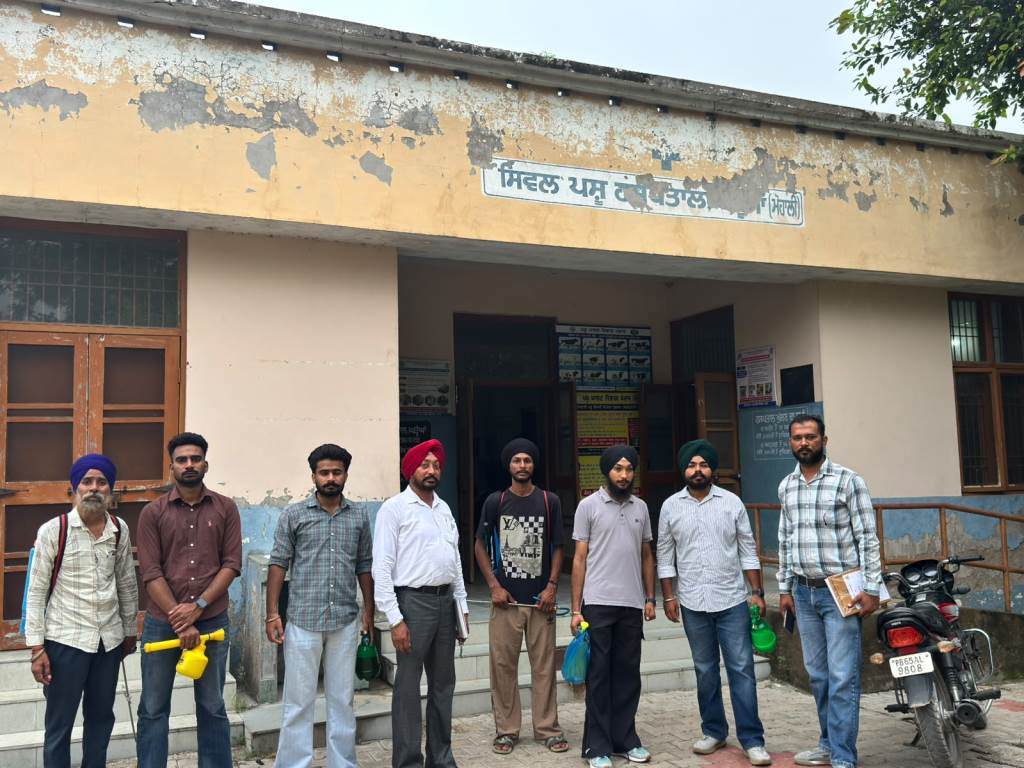 Container survey by health department in village Gharuan and surrounding areas